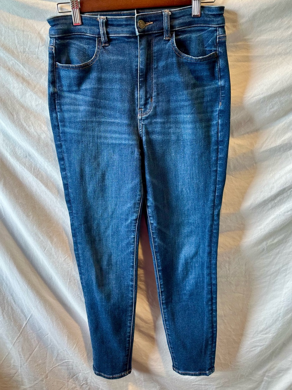 American Eagle Outfitters Skinny Jeans - Dark Blue Wash